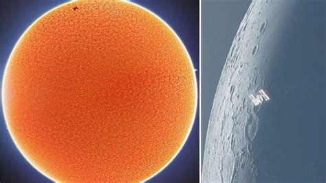 U­l­u­s­l­a­r­a­r­a­s­ı­ ­U­z­a­y­ ­İ­s­t­a­s­y­o­n­u­,­ ­G­ü­n­e­ş­ ­v­e­ ­A­y­­ı­n­ ­Ö­n­ü­n­d­e­n­ ­G­e­ç­e­r­k­e­n­ ­G­ö­r­ü­n­t­ü­l­e­n­d­i­